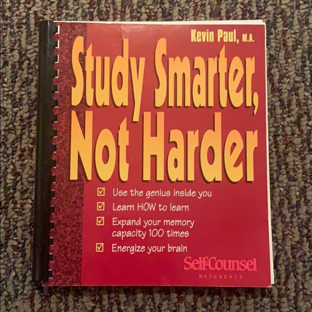 Study Smarter, Not Harder Textbook